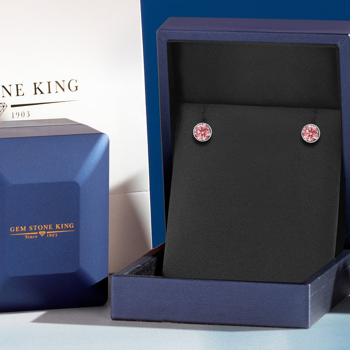Earrings in 14K White Gold