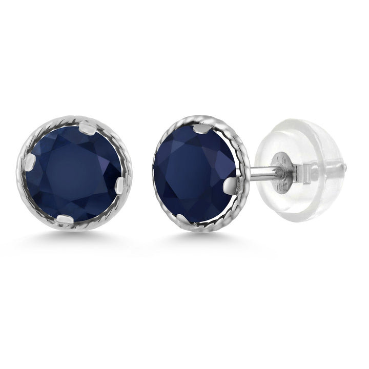 Earrings in 14K White Gold