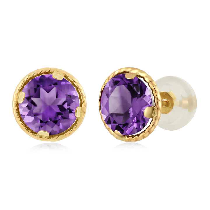 Amethyst - February_14K Yellow Gold