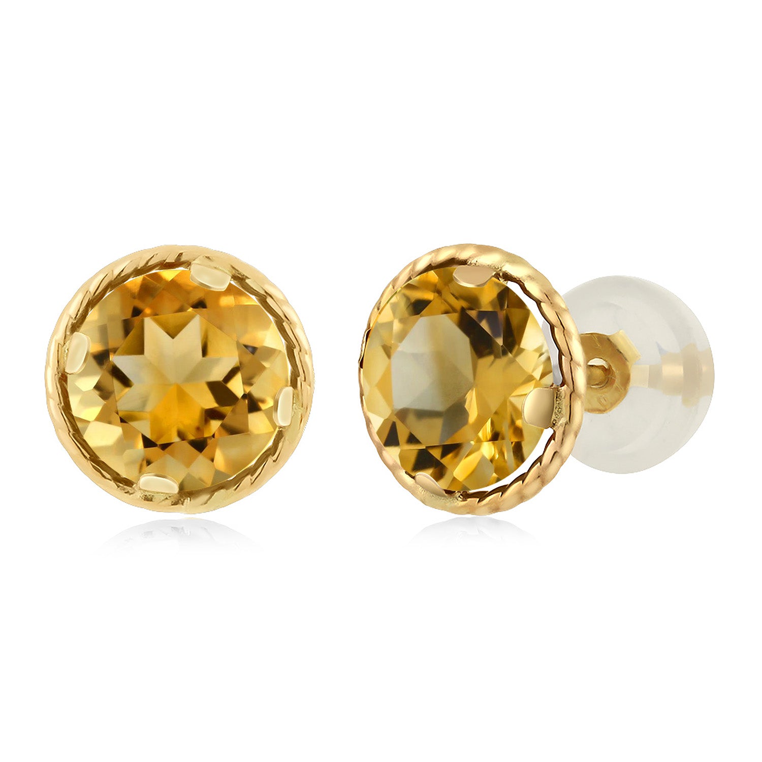 Citrine - November_14K Yellow Gold