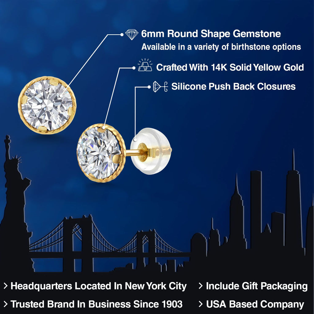 Earrings in 14K Yellow Gold