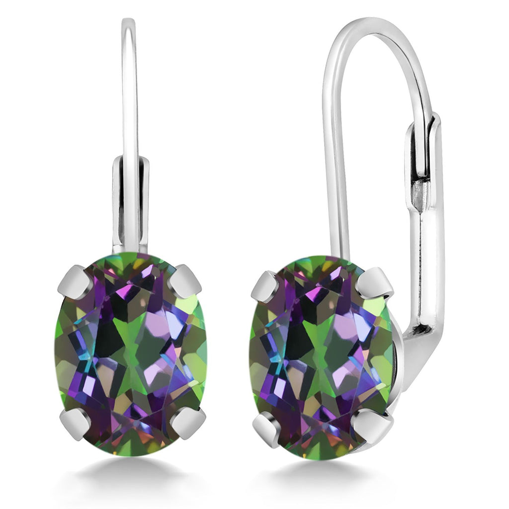 Green Mystic Topaz_Earrings in 925 Sterling Silver