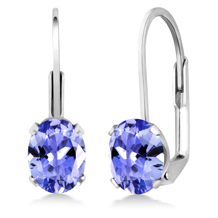 Tanzanite - December_Earrings in 925 Sterling Silver