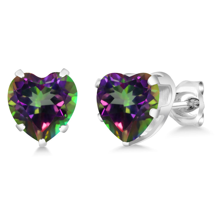 Green Mystic Topaz_Earrings in 925 Sterling Silver