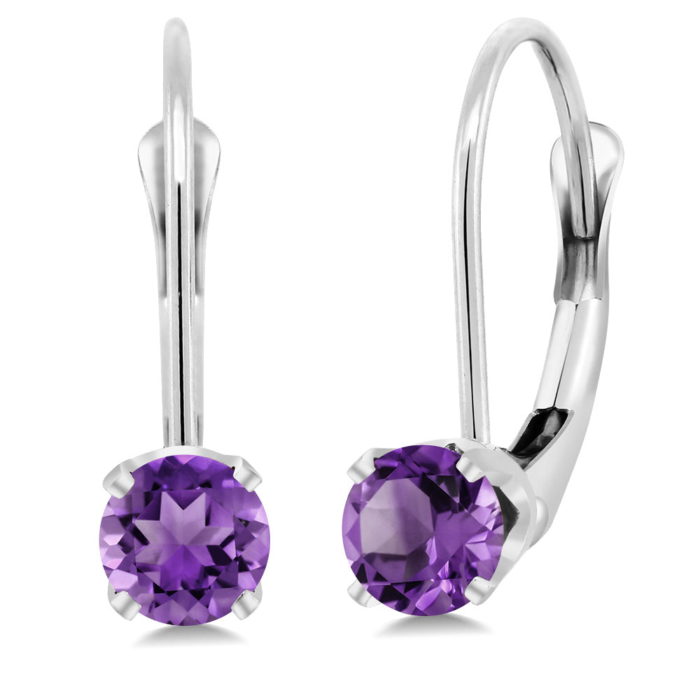 Amethyst - February_14K White Gold