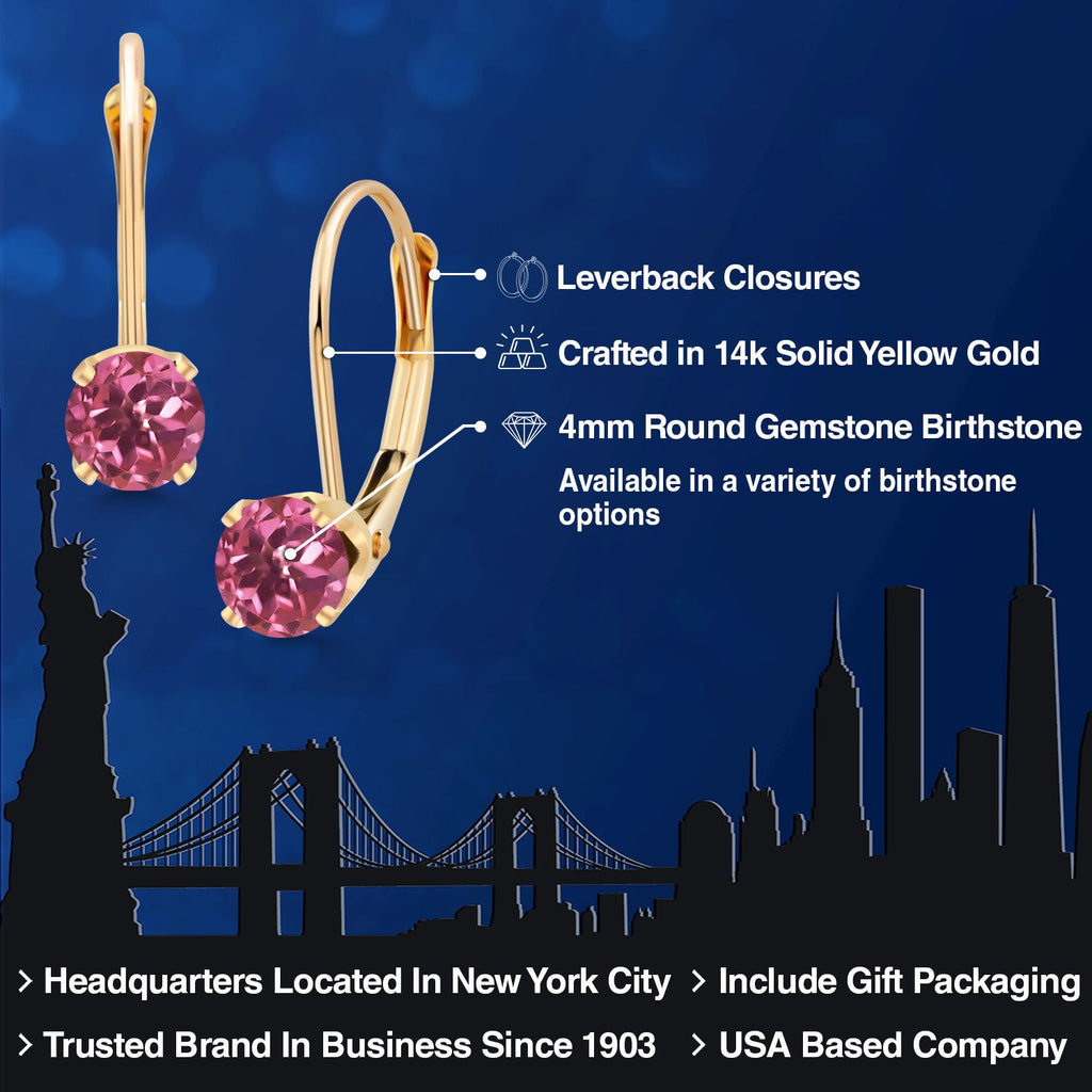 Earrings in 14K Yellow Gold