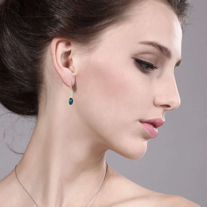 Earrings in 10K Yellow Gold