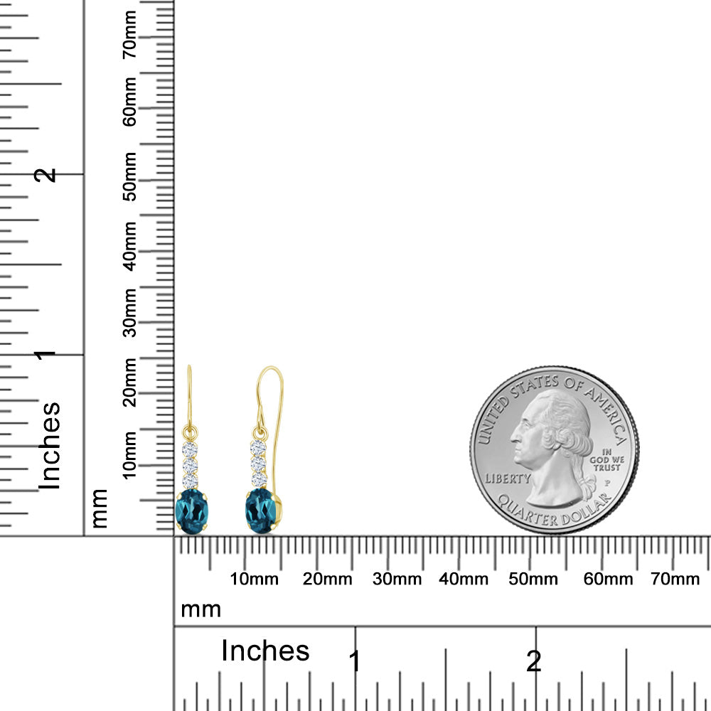 Earrings in 10K Yellow Gold