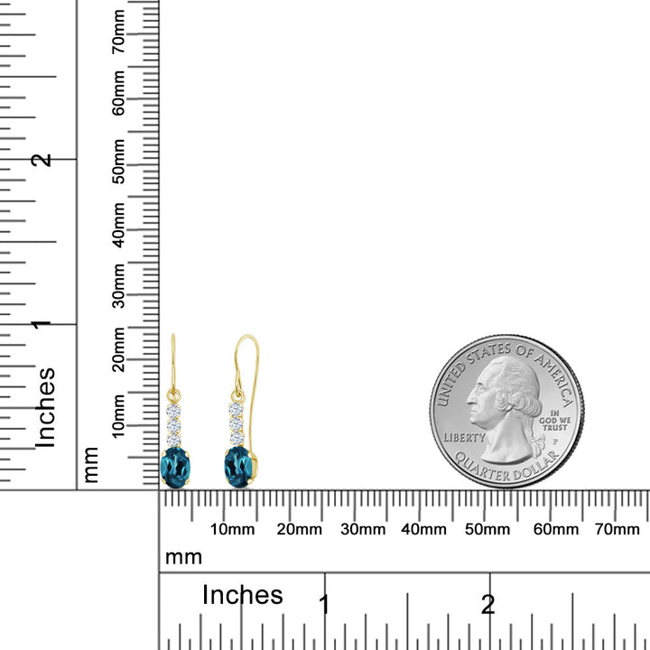 Earrings in 10K Yellow Gold