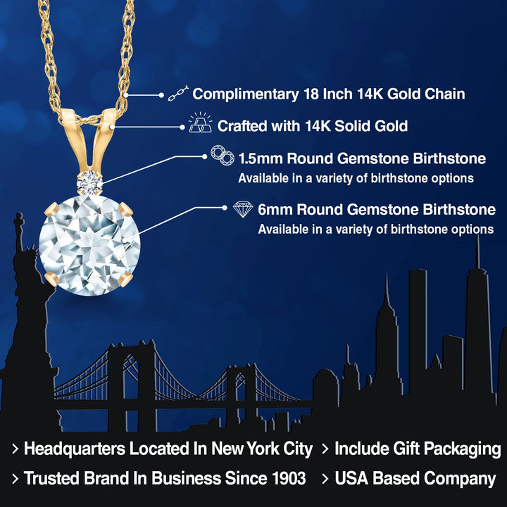 Pendant in 14K Yellow Gold