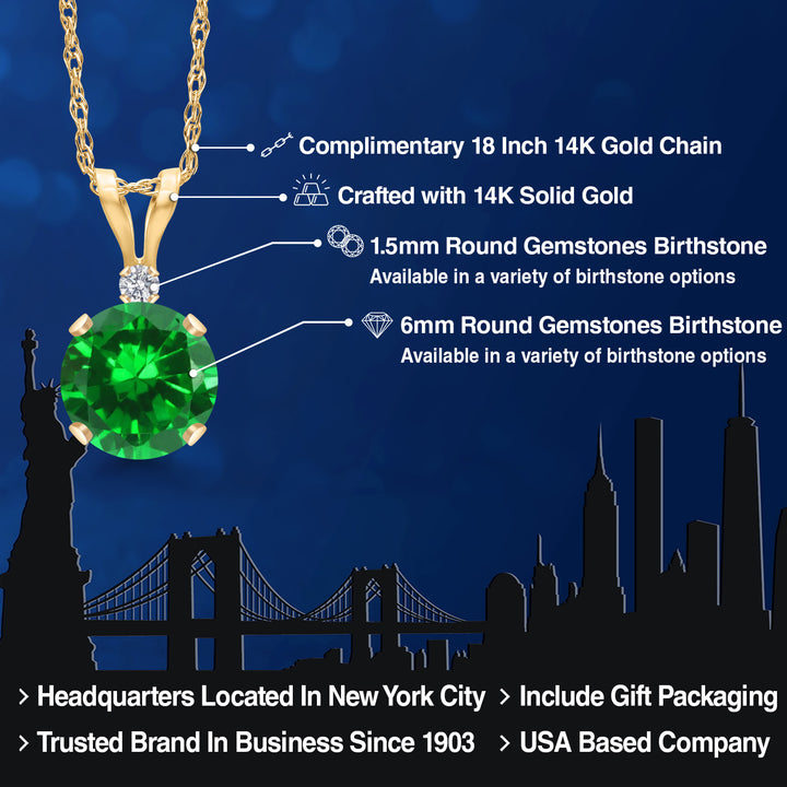 Pendant in 14K Yellow Gold