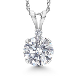 Pendant in 14K White Gold