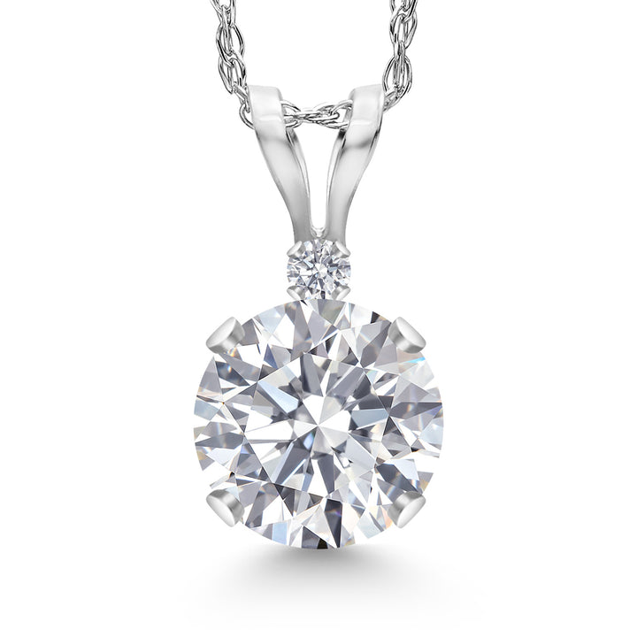 Pendant in 14K White Gold