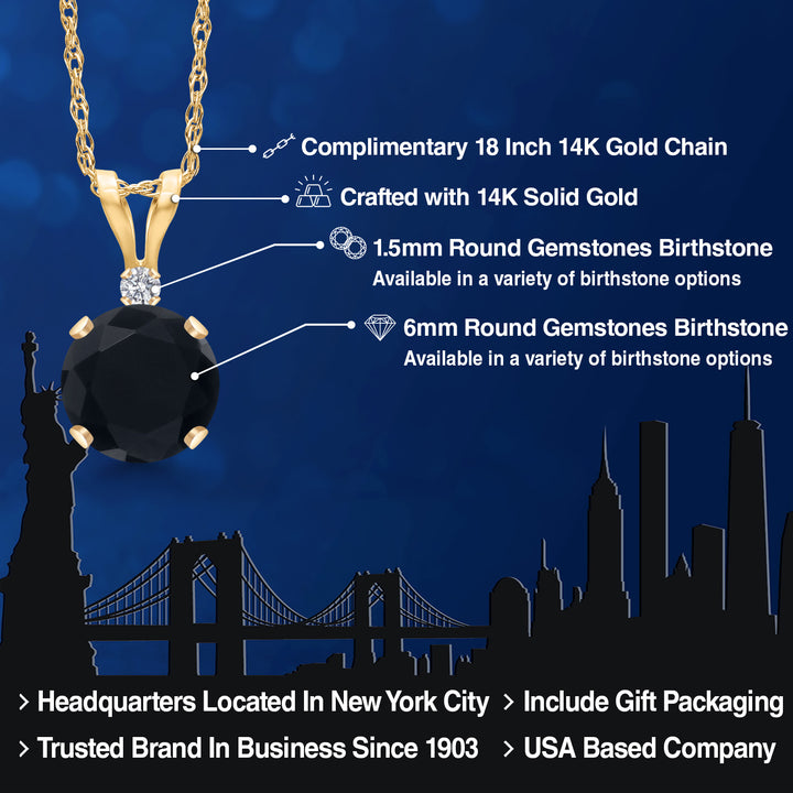 Pendant in 14K Yellow Gold