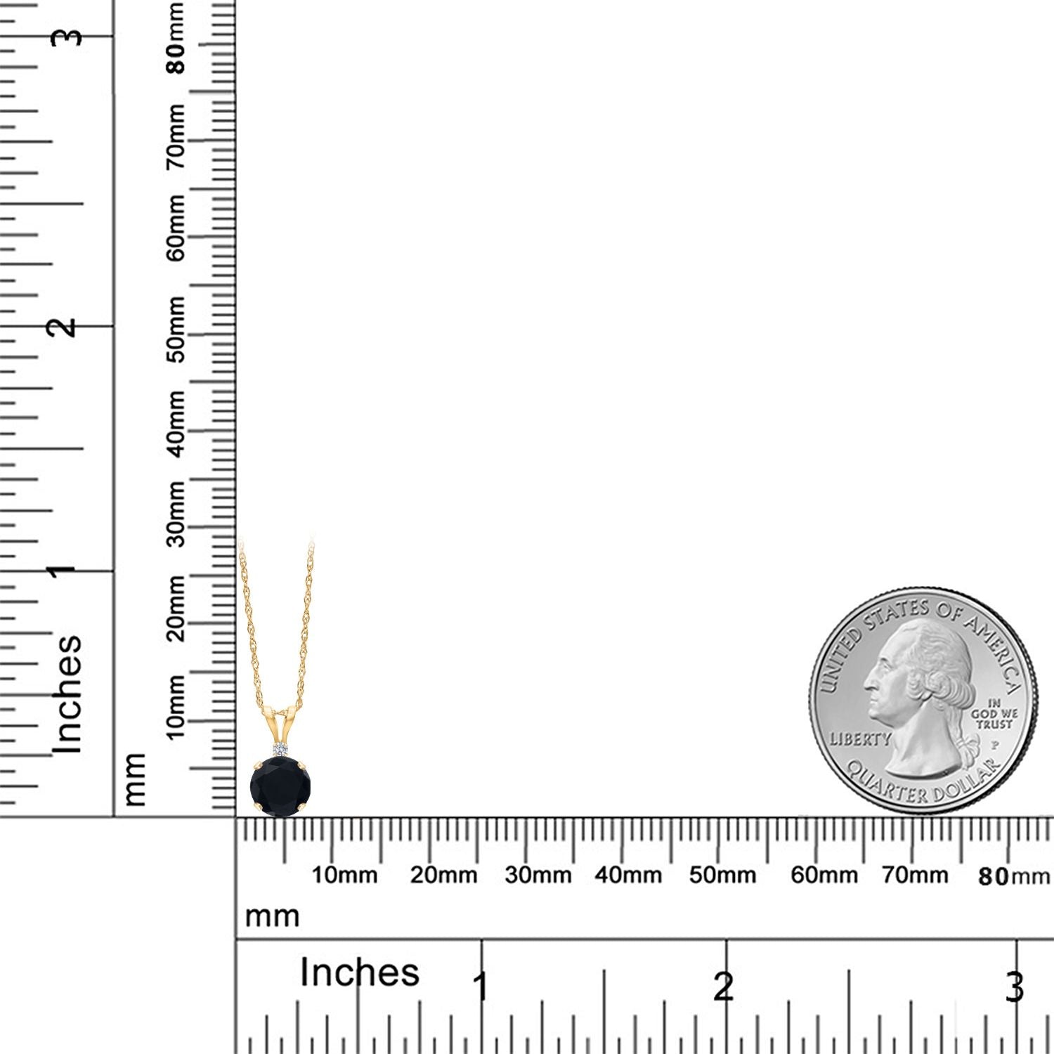 Pendant in 14K Yellow Gold