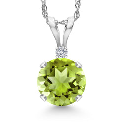 Pendant in 14K White Gold