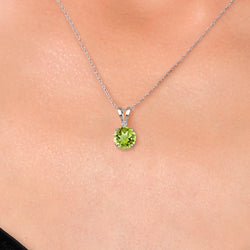 Pendant in 14K White Gold
