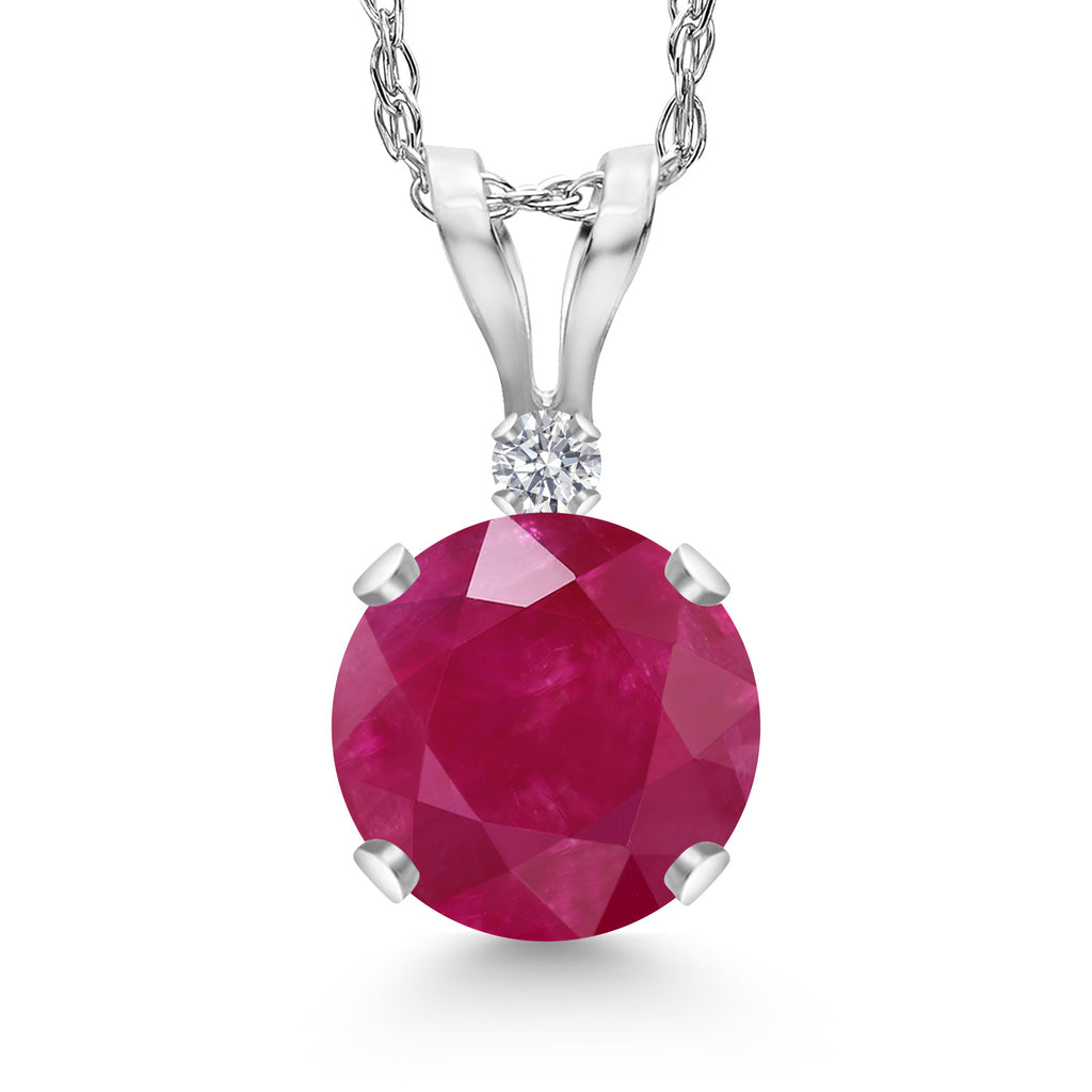 Pendant in 14K White Gold
