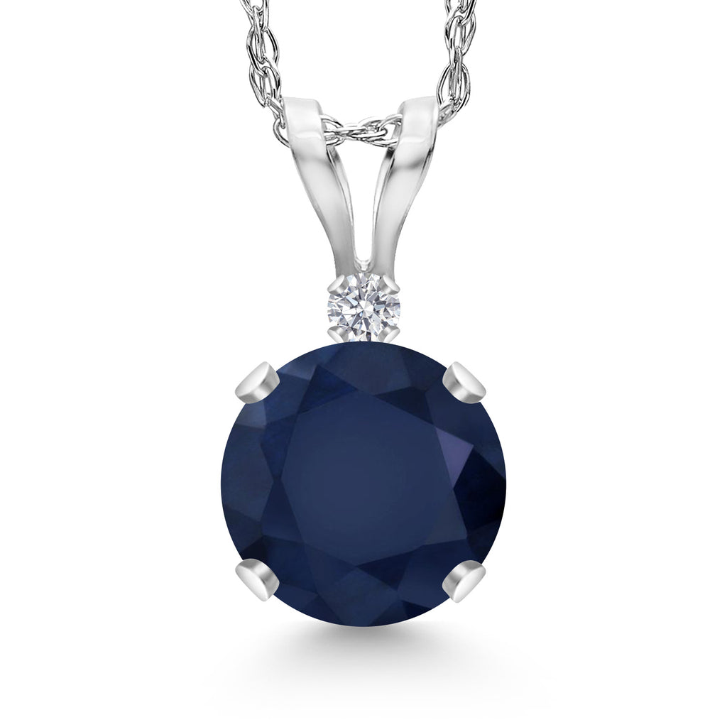 Pendant in 14K White Gold