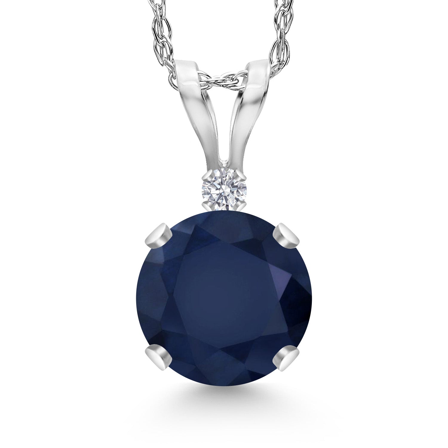 Pendant in 14K White Gold