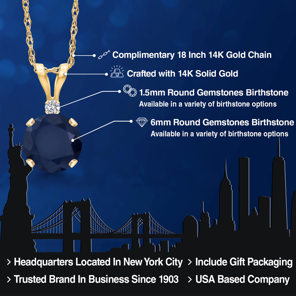 Pendant in 14K Yellow Gold