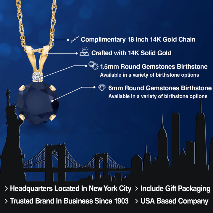 Pendant in 14K Yellow Gold