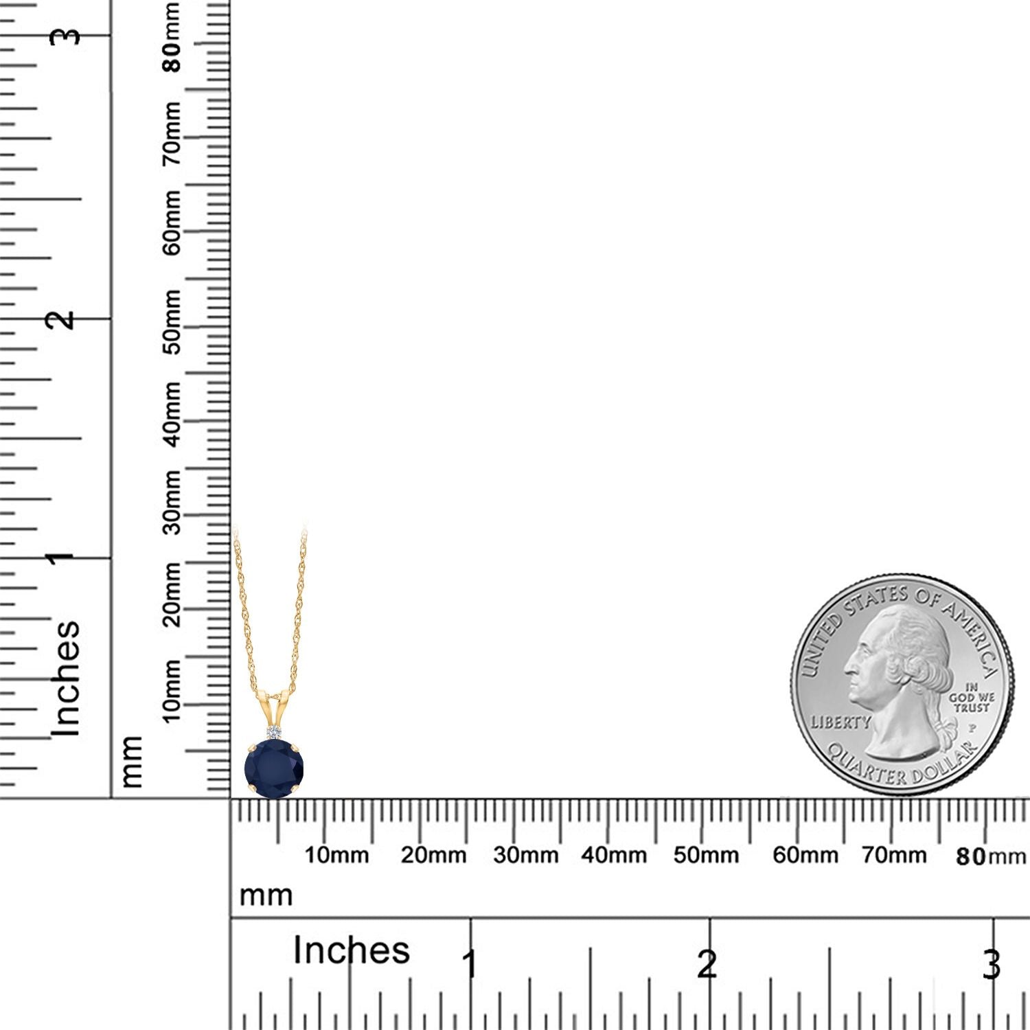 Pendant in 14K Yellow Gold