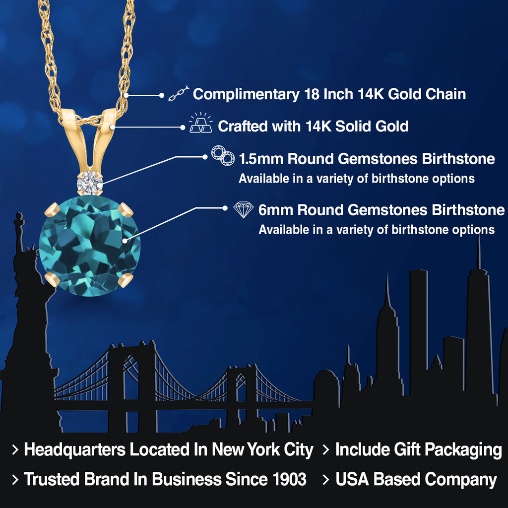 Pendant in 14K Yellow Gold