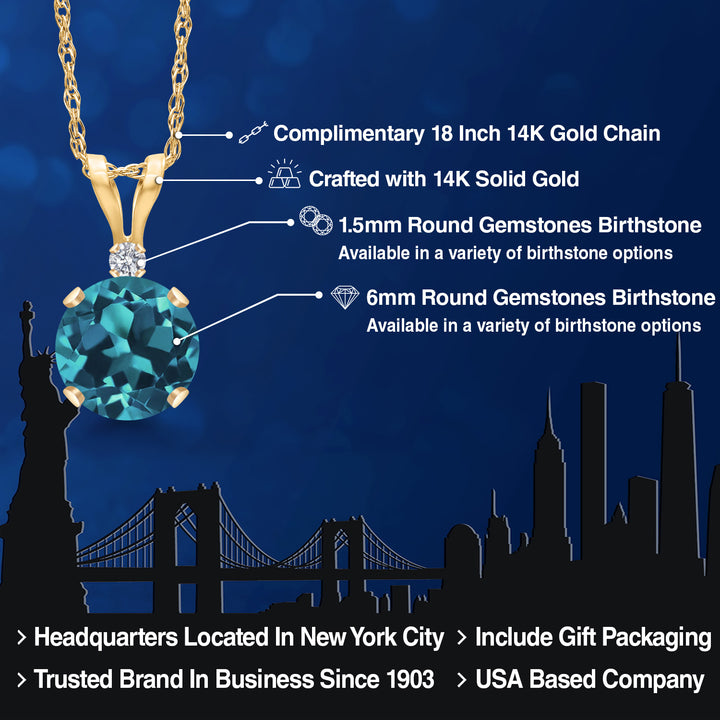 Pendant in 14K Yellow Gold