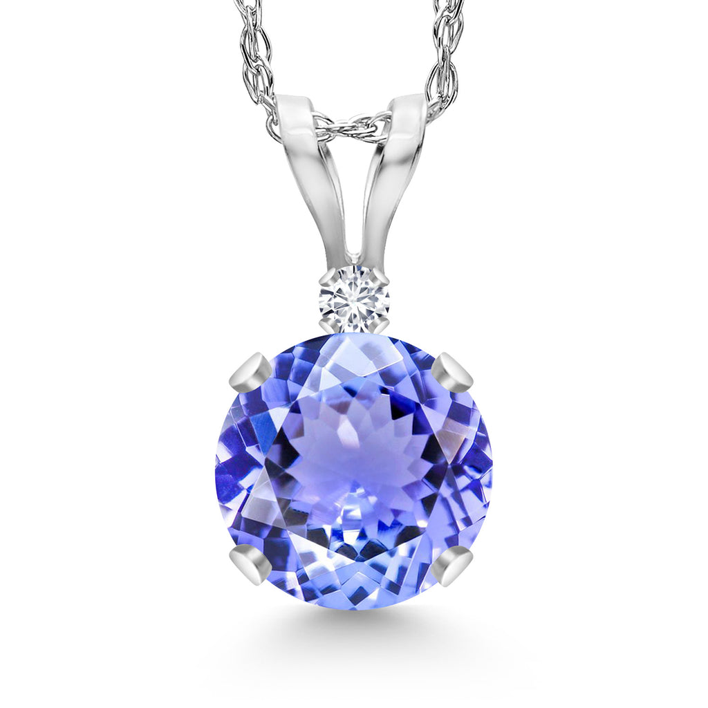 Pendant in 14K White Gold