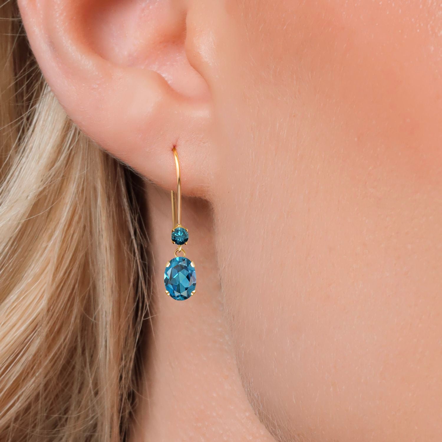 Earrings in 14K Yellow Gold