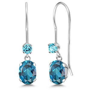 Earrings in 14K White Gold
