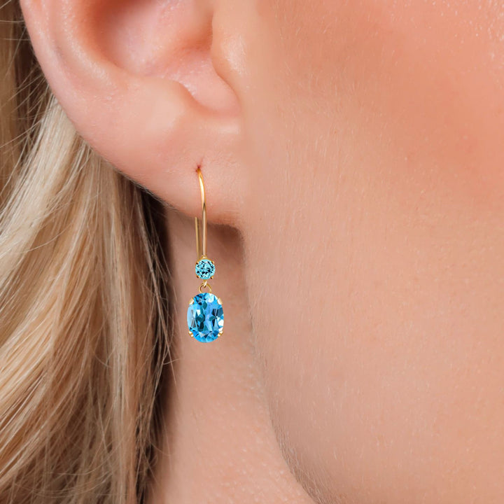 Earrings in 14K Yellow Gold