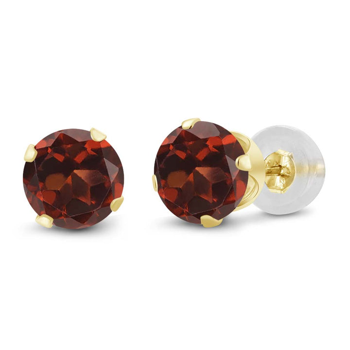 Garnet - January_14K Yellow Gold