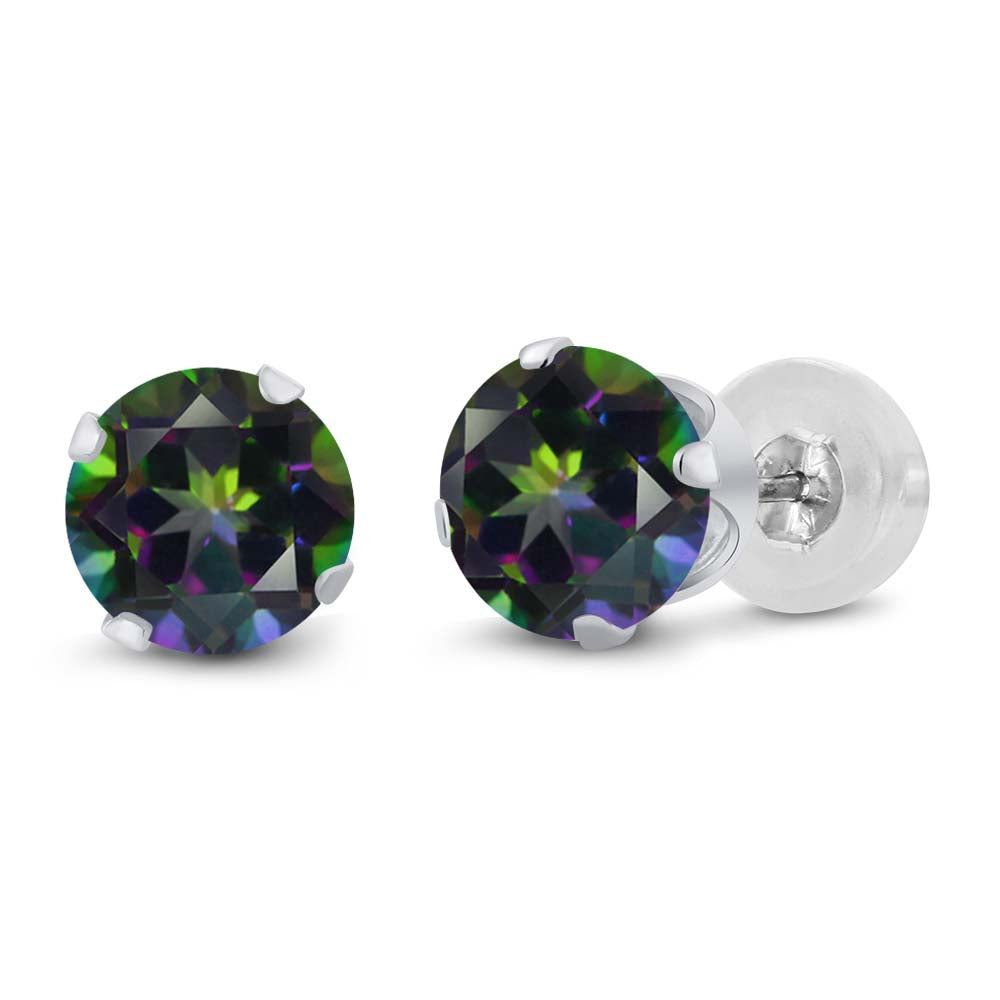 Green Mystic Topaz_14K White Gold