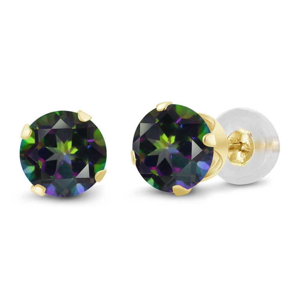 Green Mystic Topaz_14K Yellow Gold