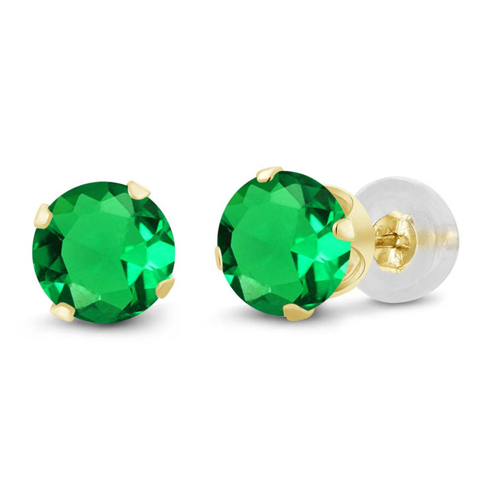 Nano Emerald - May_14K Yellow Gold