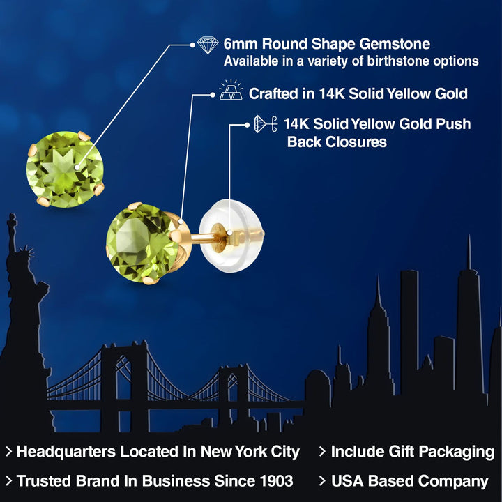 Earrings in 14K Yellow Gold