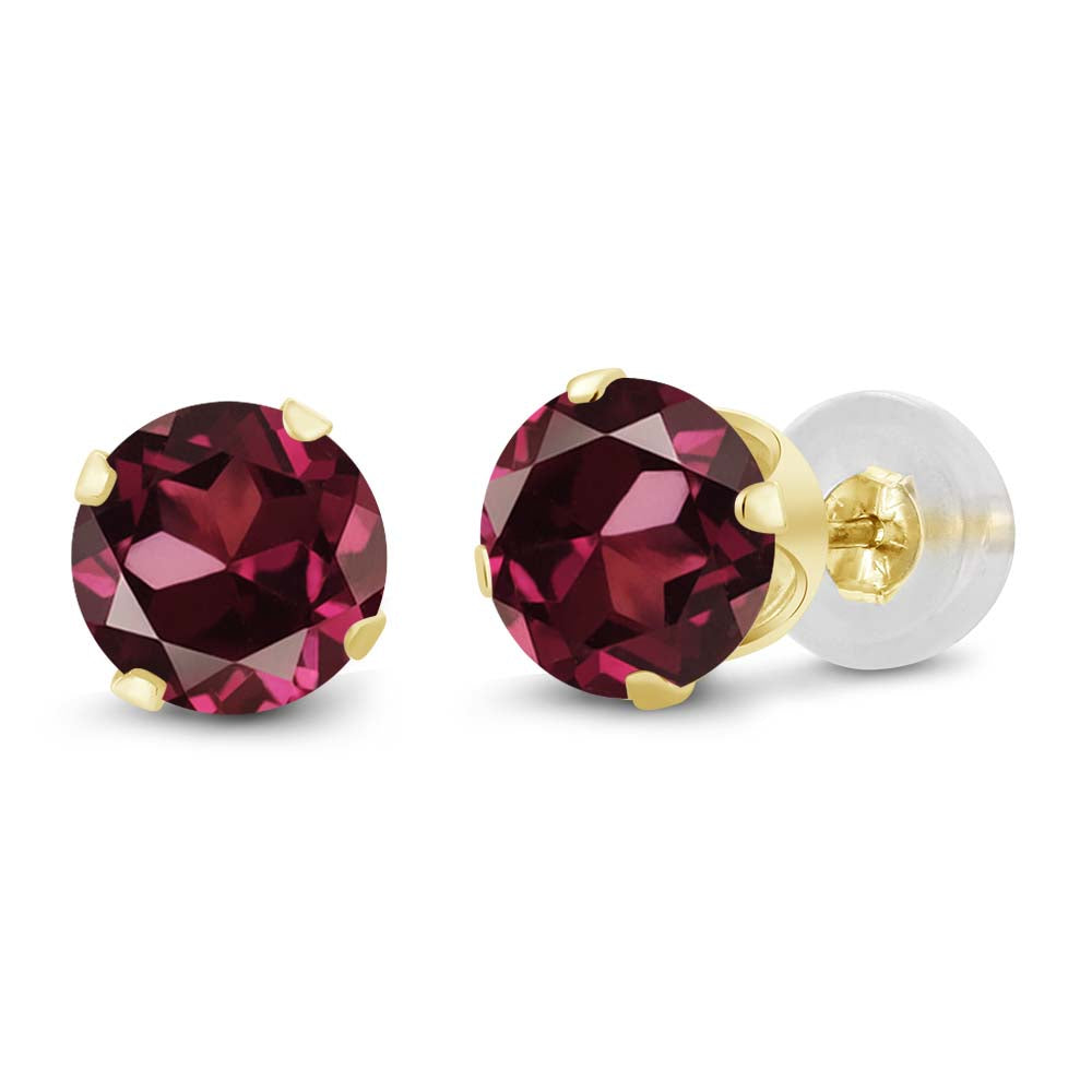 Rhodolite Garnet_Yellow Gold