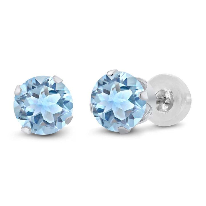 Sky Blue Topaz - November_White Gold