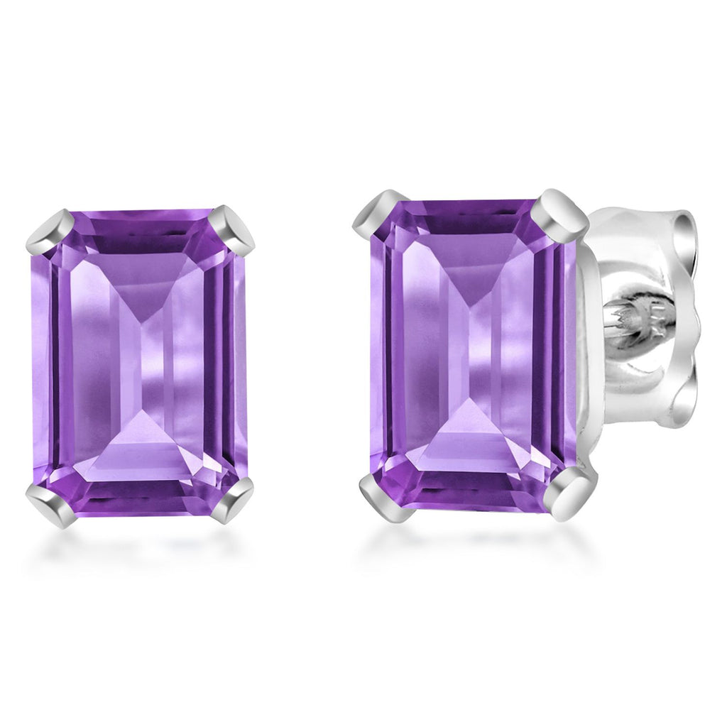 Amethyst - February_Earrings in 925 Sterling Silver