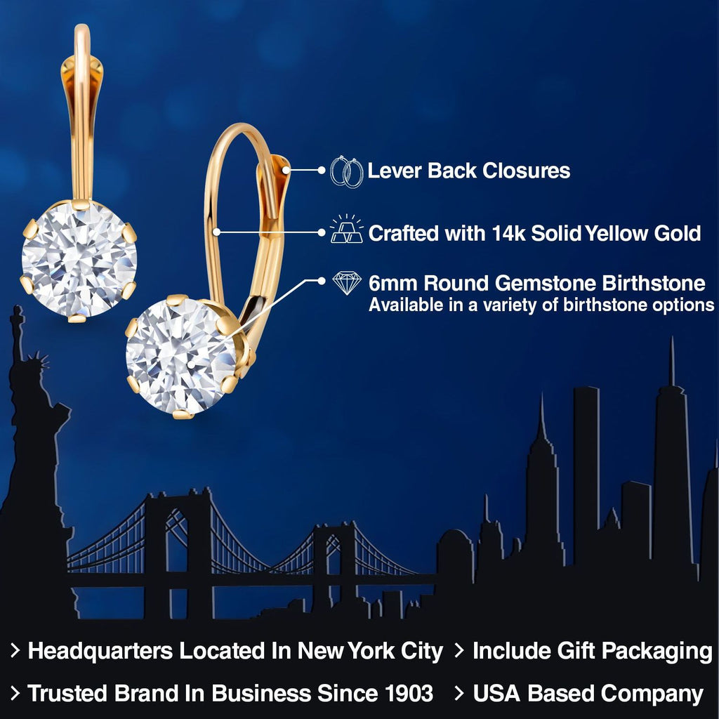 Earrings in 14K Yellow Gold