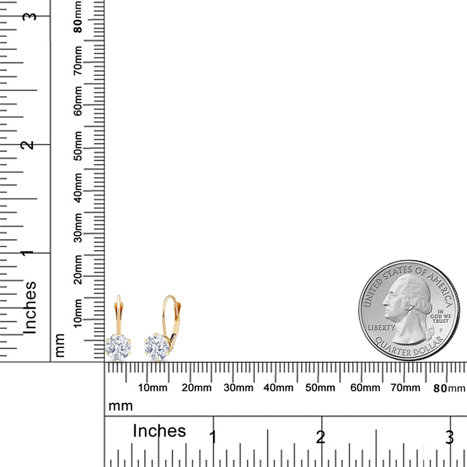 Earrings in 14K Yellow Gold