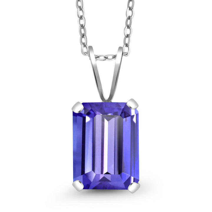Tanzanite - December_Pendant in 925 Sterling Silver