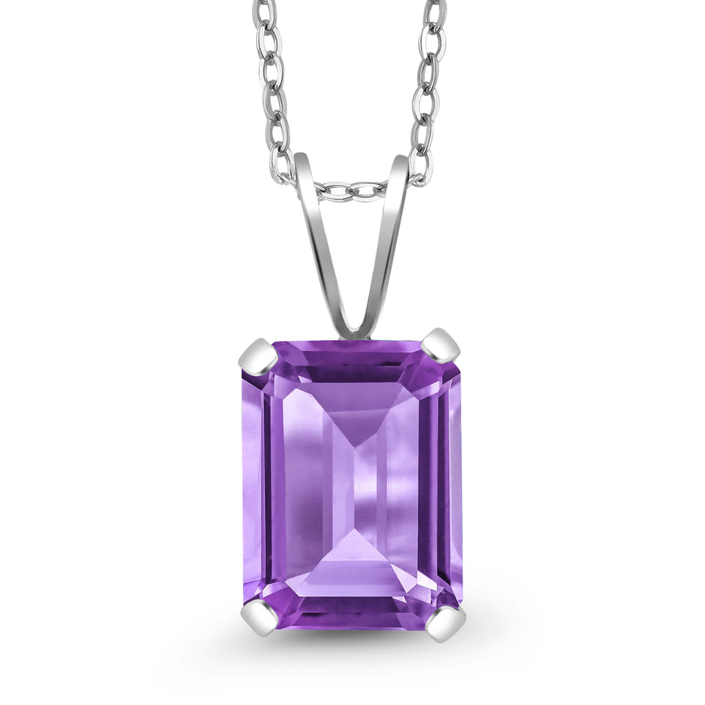 Amethyst - February_Pendant in 925 Sterling Silver