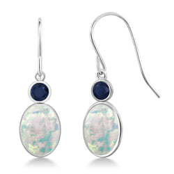 Earrings in 14K White Gold
