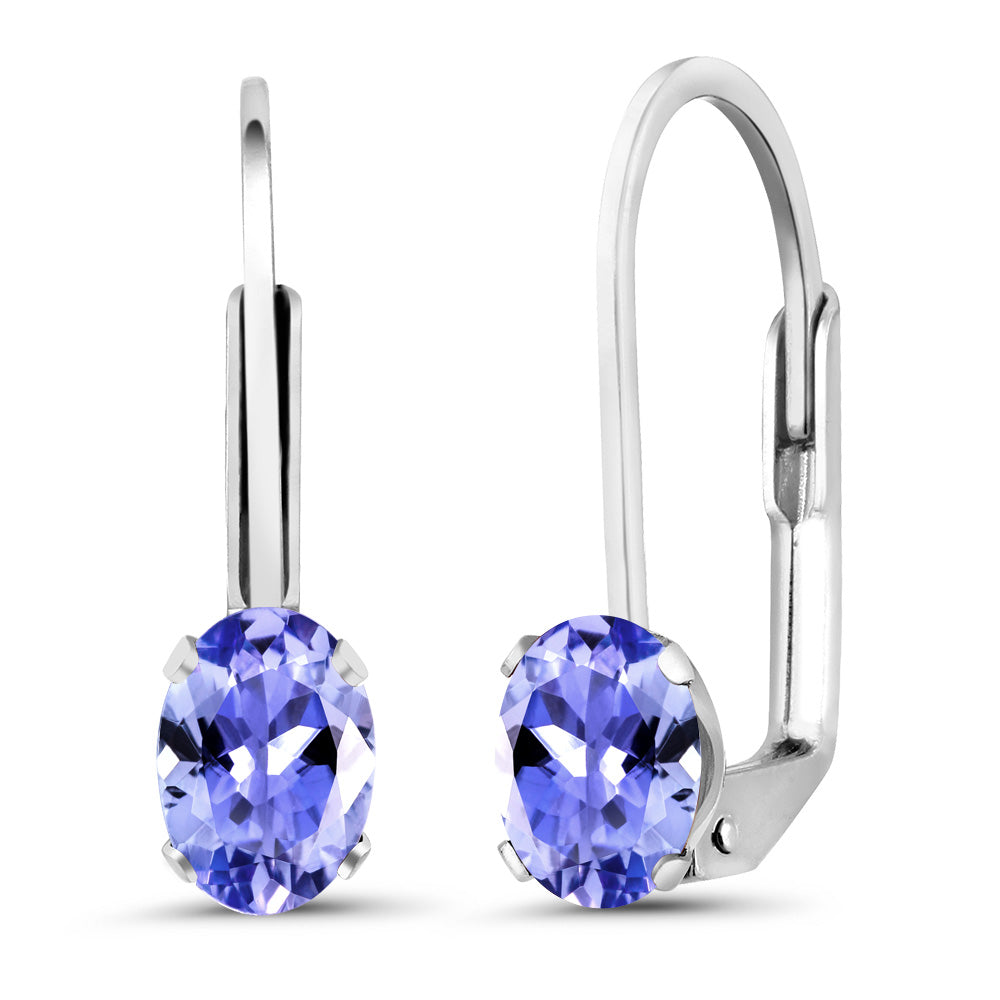 Tanzanite - December_Earrings in 925 Sterling Silver