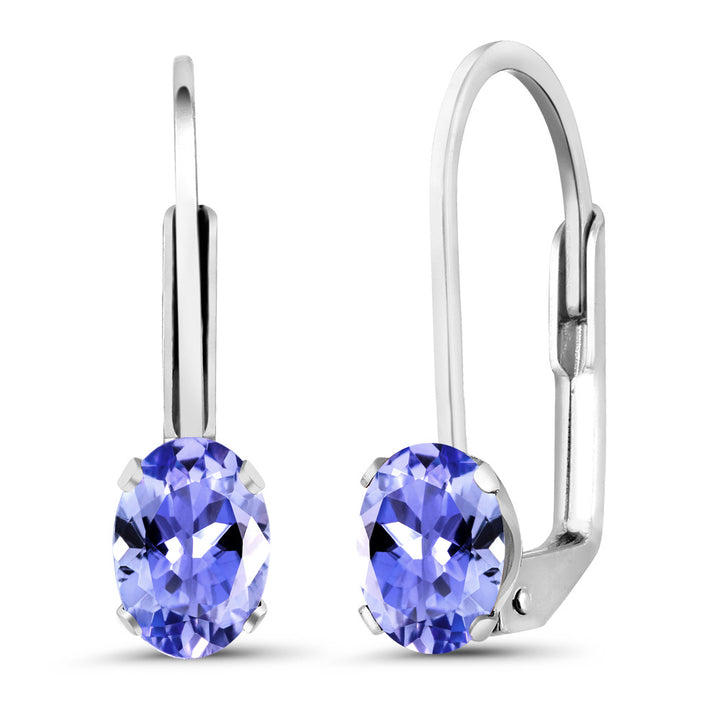 Tanzanite - December_Earrings in 925 Sterling Silver