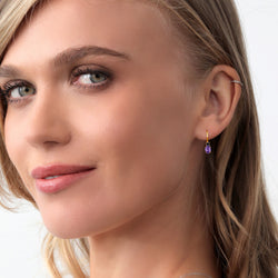 Earrings in 925 Yellow Gold Plated Silver
