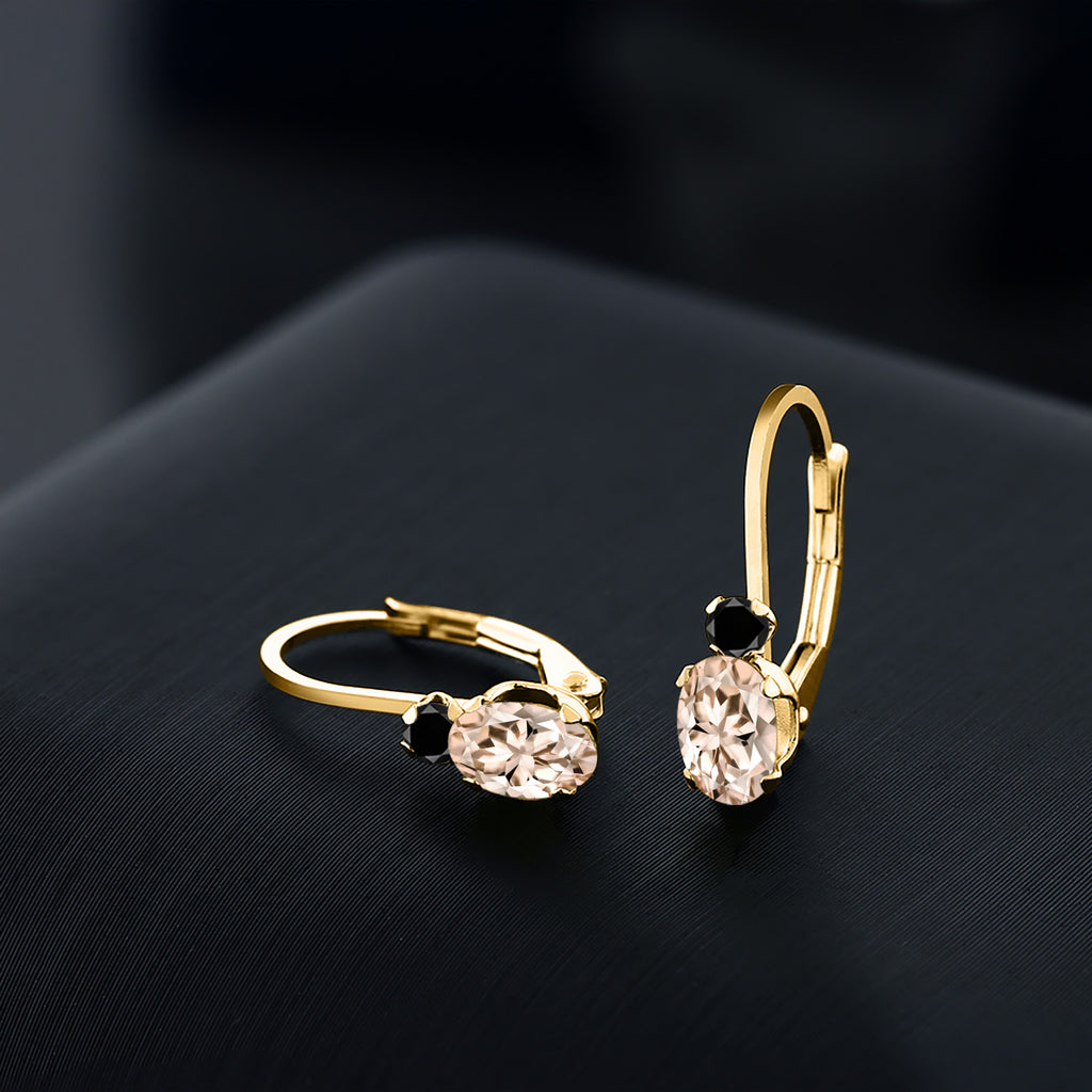Earrings in 925 Yellow Gold Plated Silver
